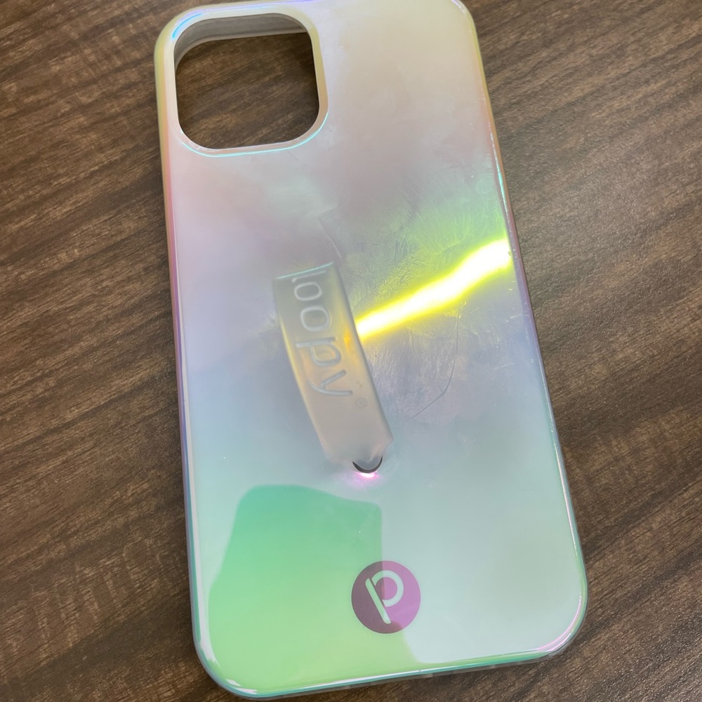 Loopy Original Pearl Iridescent case for iPhone 12/12 Pro